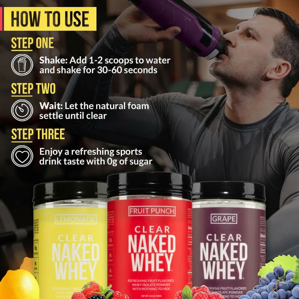 Lemonade Whey Protein Isolate - Lemonade for Simple Everyday Nutrition Routines