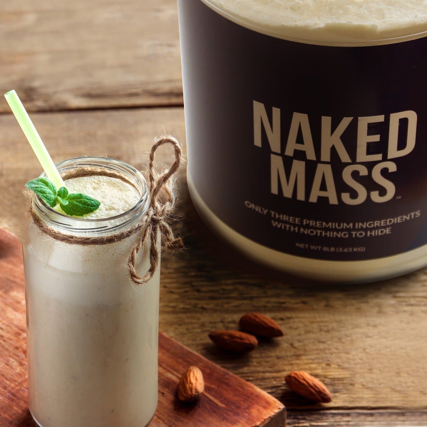 Chocolate Mass Gainer Protein Supplement - Chocolate for Convenient High-Calorie Nutrition Shakes