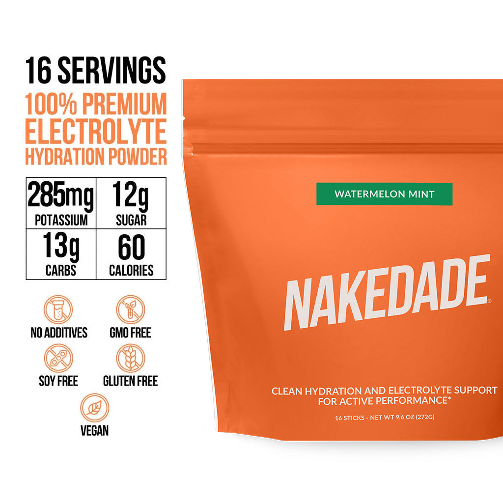 Electrolytes Powder Packets - Watermelon Mint - Watermelon Mint for Convenient Everyday Hydration Drinks