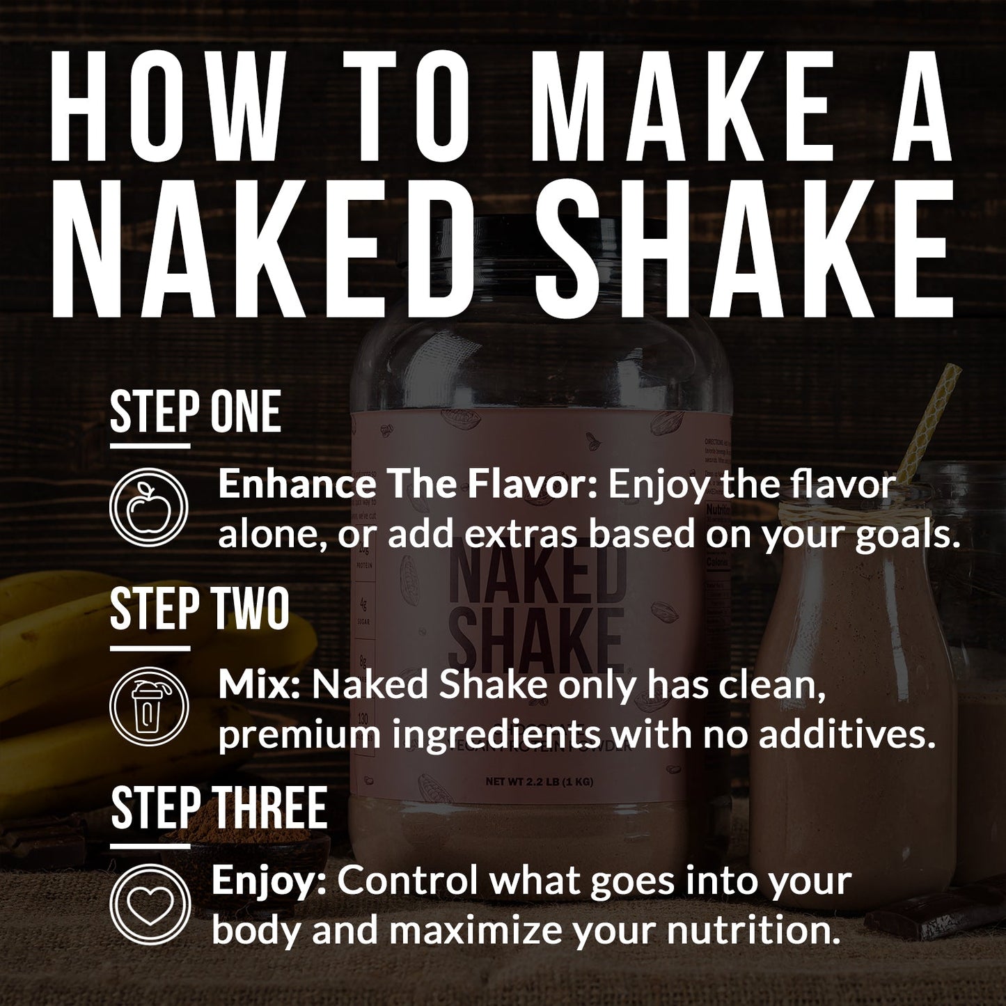 Chocolate Protein Shake - Chocolate for Convenient Everyday Nutrition