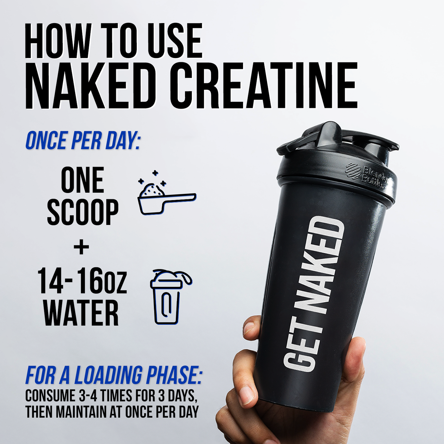 Orange Creatine Monohydrate Powder - Orange for Easy Workout Drink Mixing