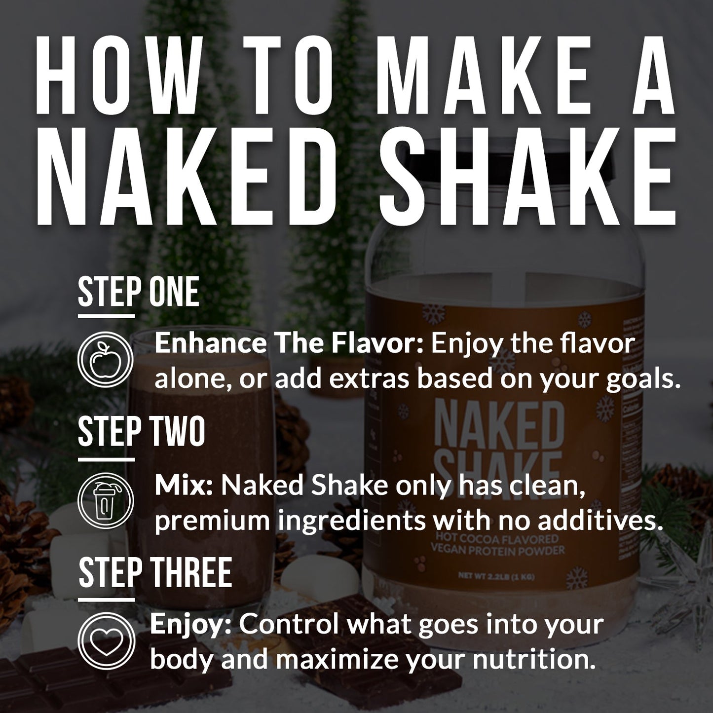 Hot Cocoa Protein Shake - Hot Cocoa for Convenient Everyday Nutrition