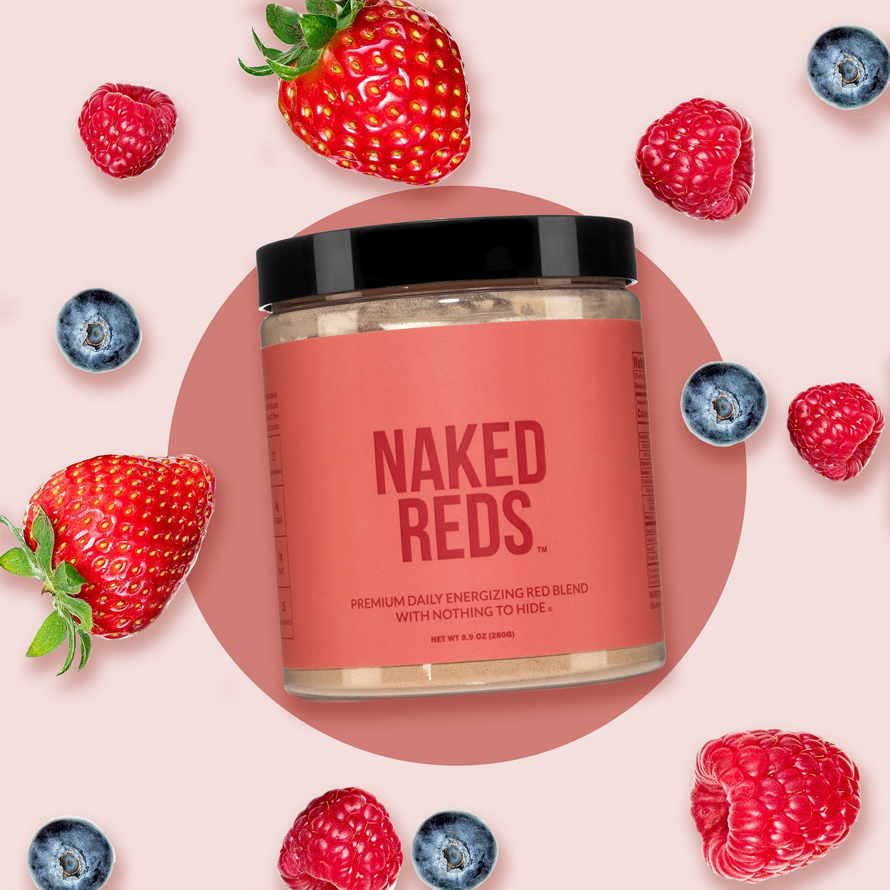 Red Fruit & Vegetable Blend Powder for Simple Everyday Nutrition Routines
