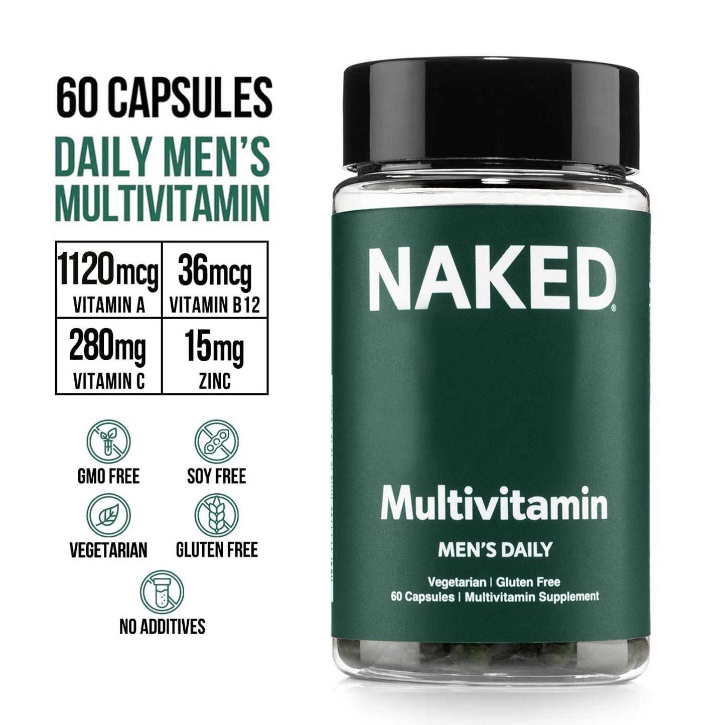 Multivitamin for Men - Men's for Straightforward Everyday Nutrition