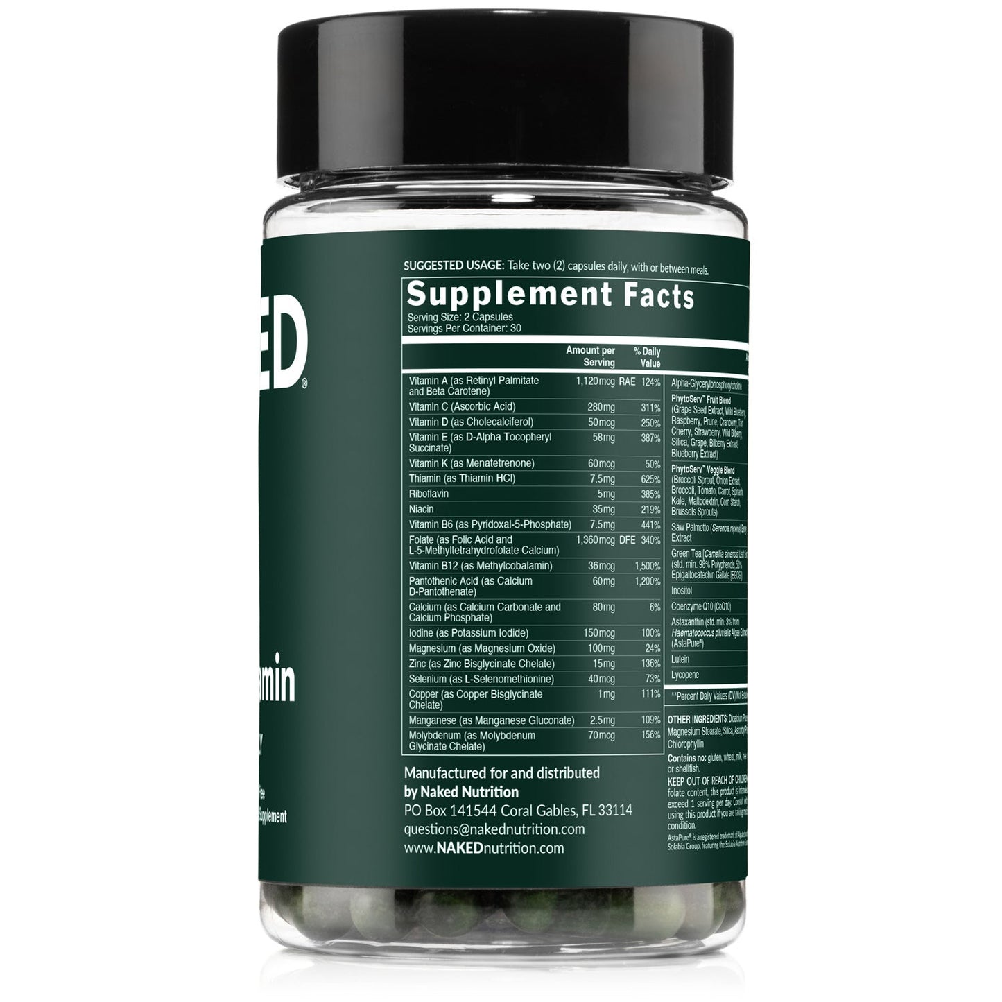 Multivitamin for Men - Men's for Straightforward Everyday Nutrition