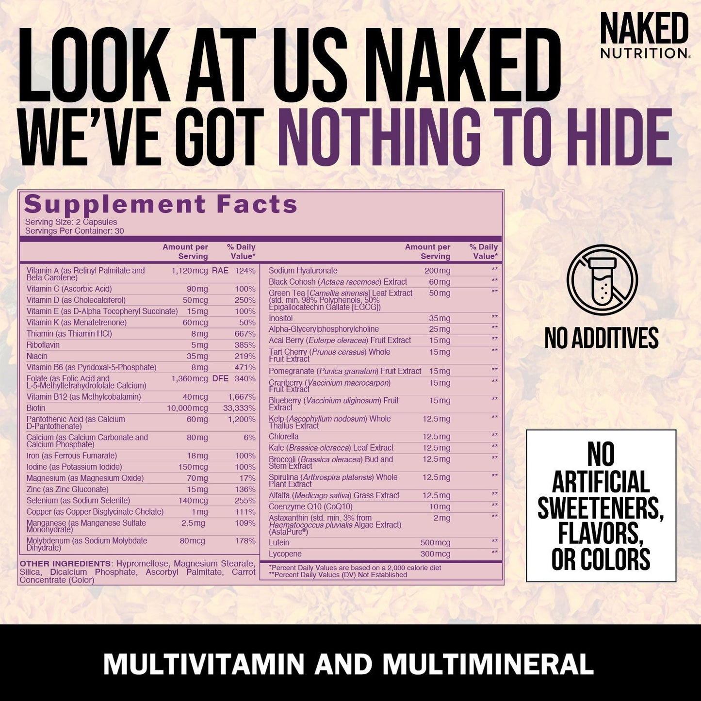 Multivitamin for Women - Women's for Straightforward Everyday Nutrition