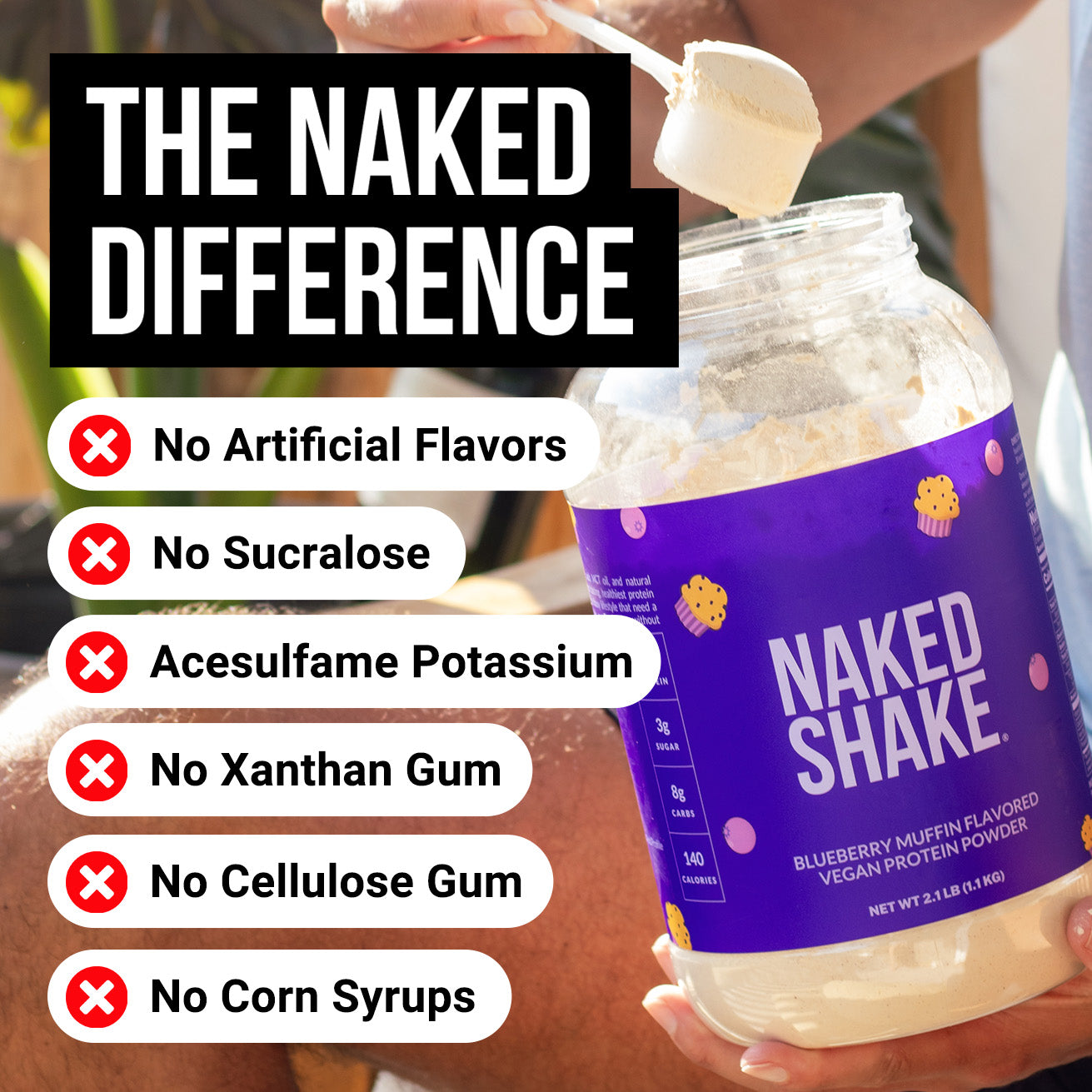 Blueberry Muffin Protein Shake - Blueberry Muffin for Convenient Everyday Nutrition