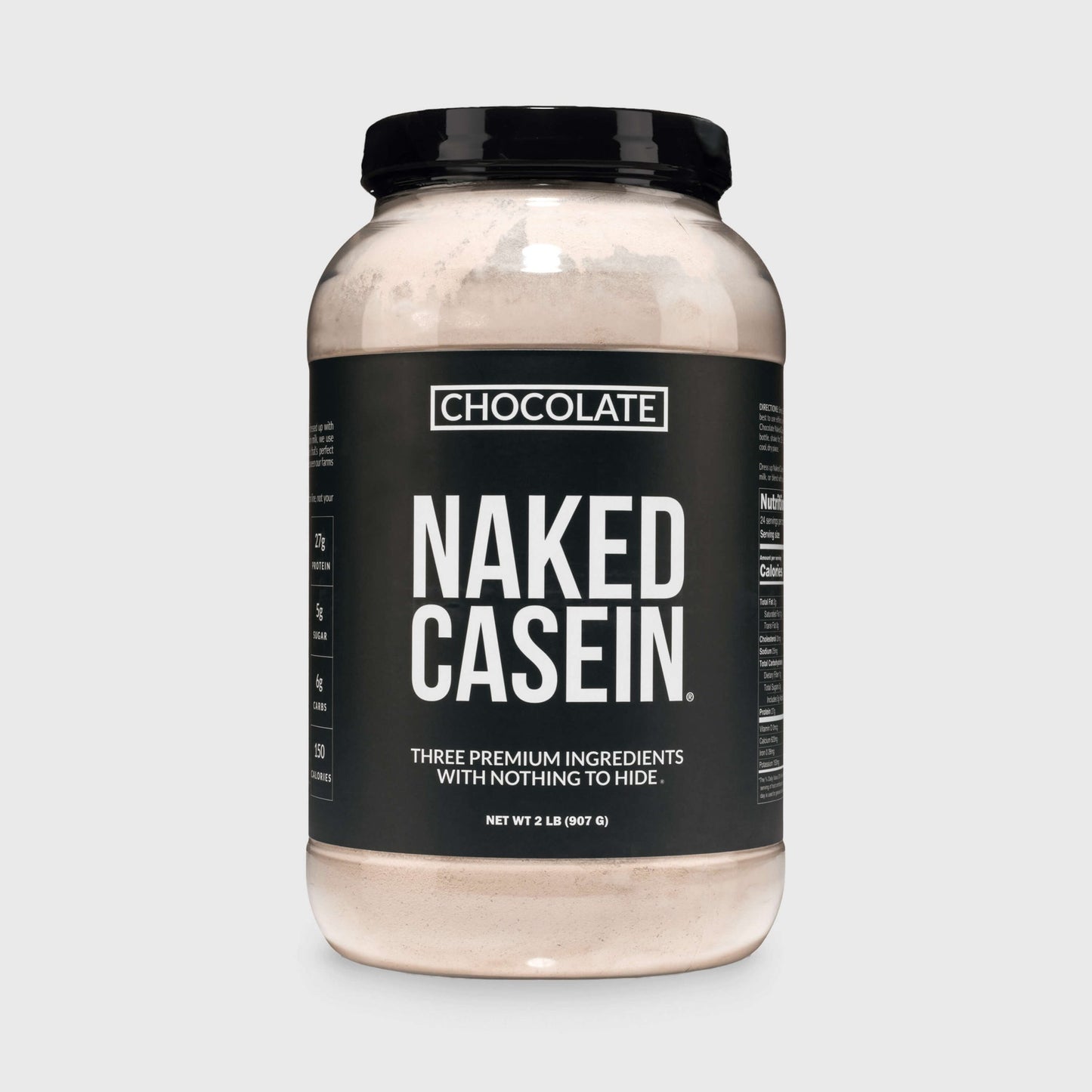 Chocolate Casein Protein Powder - Chocolate for Smooth Everyday Protein Shakes
