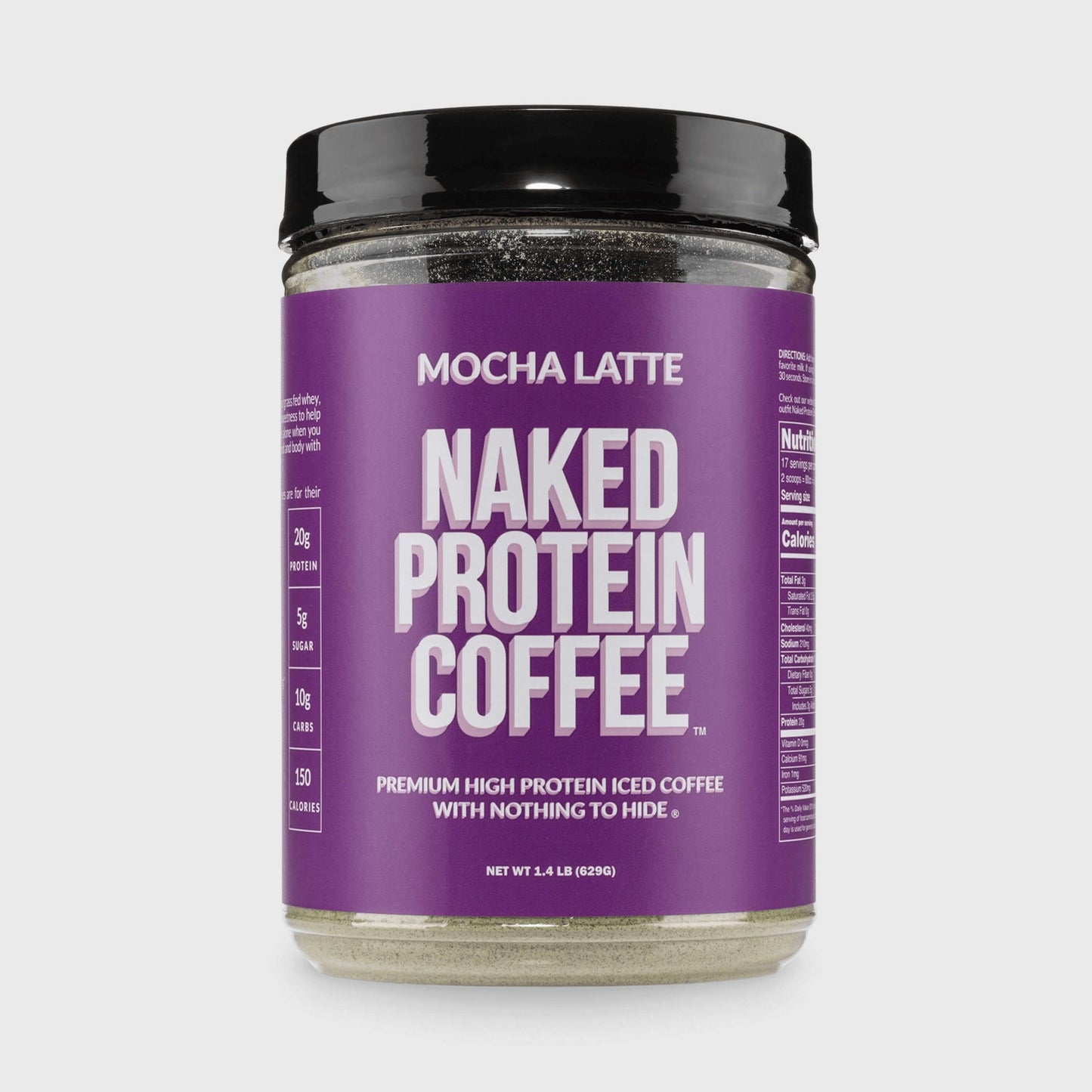 Mocha Latte Protein Iced Coffee - Mocha Latte for Convenient Coffee and Protein Drinks