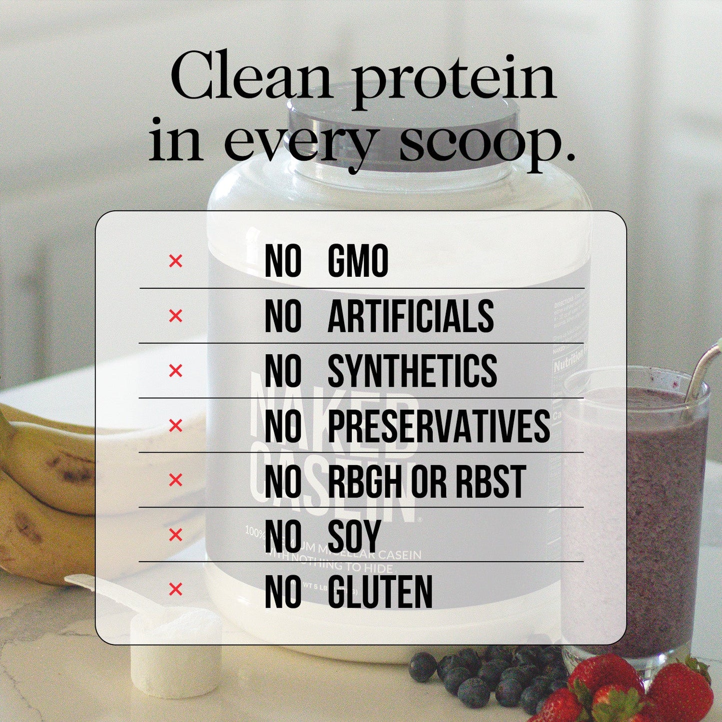 Micellar Casein Protein Powder for Smooth Everyday Protein Shakes