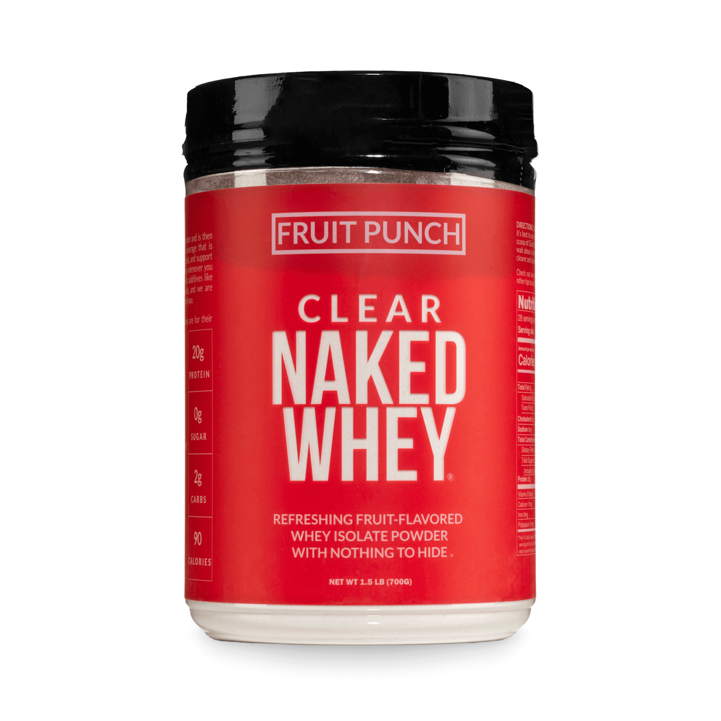 Fruit Punch Whey Protein Isolate - Fruit Punch for Simple Everyday Nutrition Routines