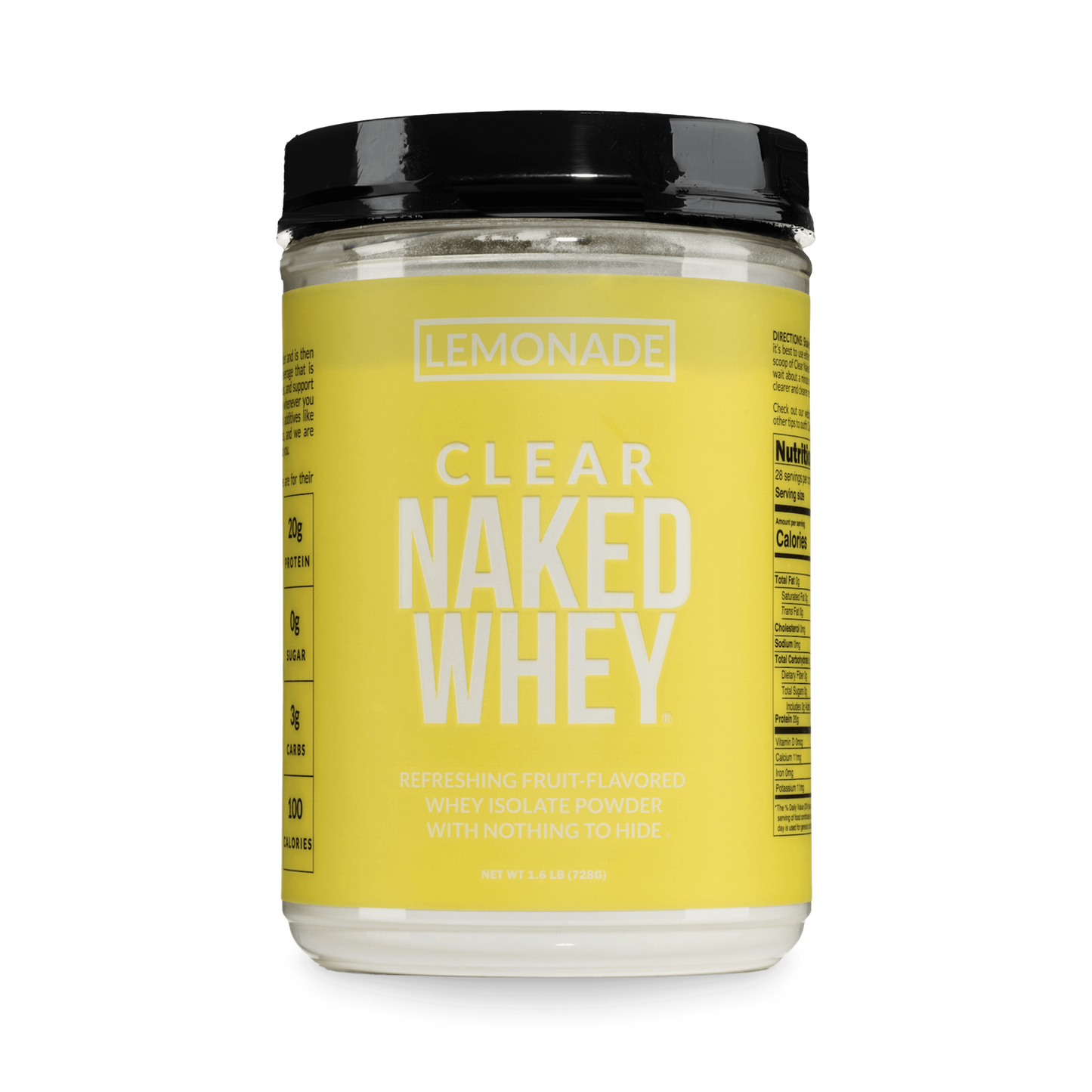 Lemonade Whey Protein Isolate - Lemonade for Simple Everyday Nutrition Routines