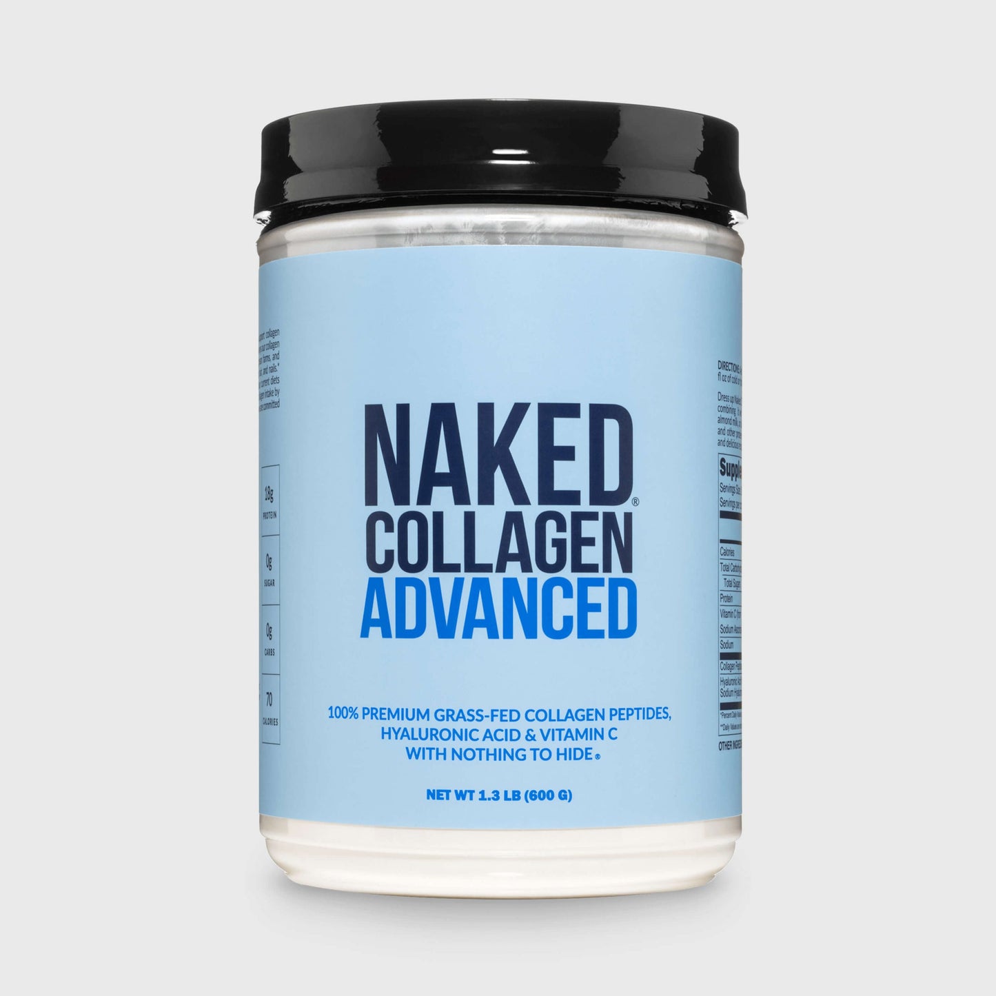Collagen Peptides with Hyaluronic Acid - Advanced Collagen Peptides for Easy Everyday Collagen Mixing