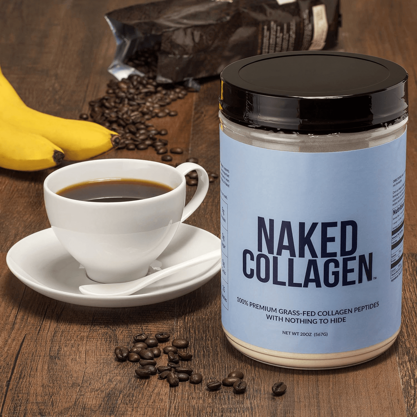 Collagen Peptides Protein Powder - Collagen Peptides for Easy Everyday Collagen Mixing