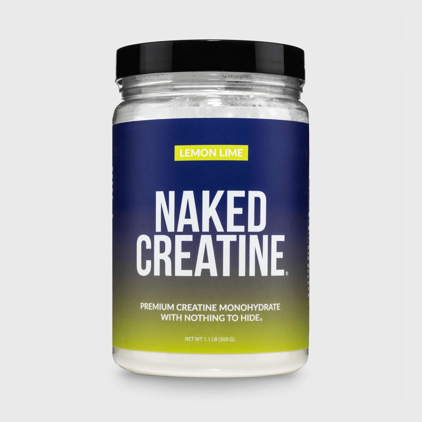 Lemon Lime Creatine Monohydrate Powder - Lemon Lime for Easy Workout Drink Mixing