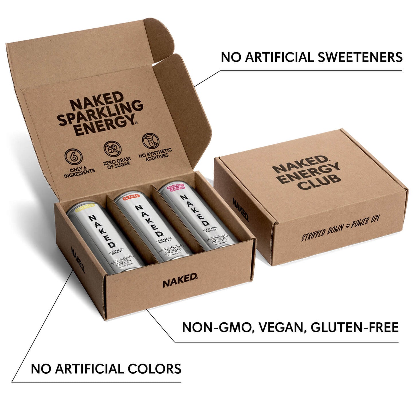 Sparkling Energy Sample Kits - Sample Pack for Convenient Everyday Nutrition
