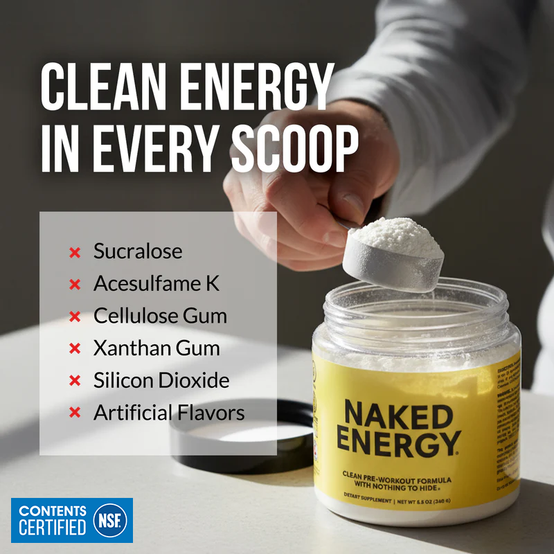 Pre Workout Supplement - Unflavored for Easy Workout Drink Mixing