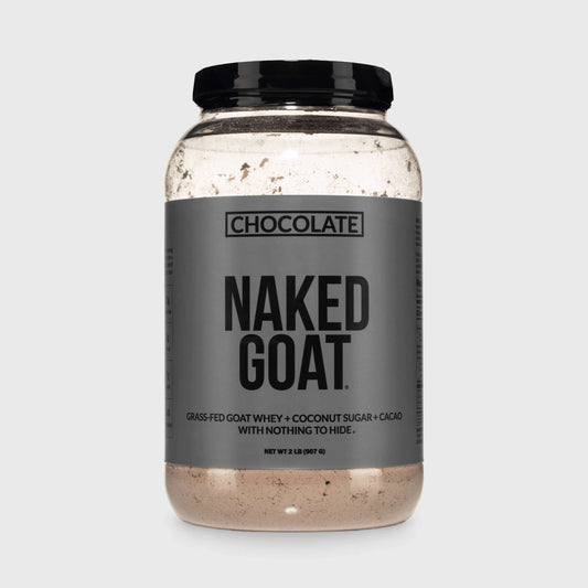 Chocolate Goat Whey Protein Powder - Chocolate for Smooth Everyday Protein Shakes