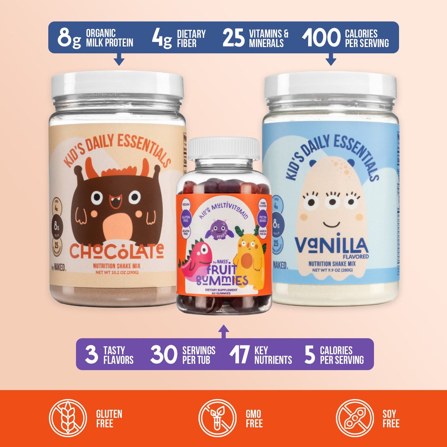 Kid's Essentials Box for Convenient Everyday Kids’ Nutrition