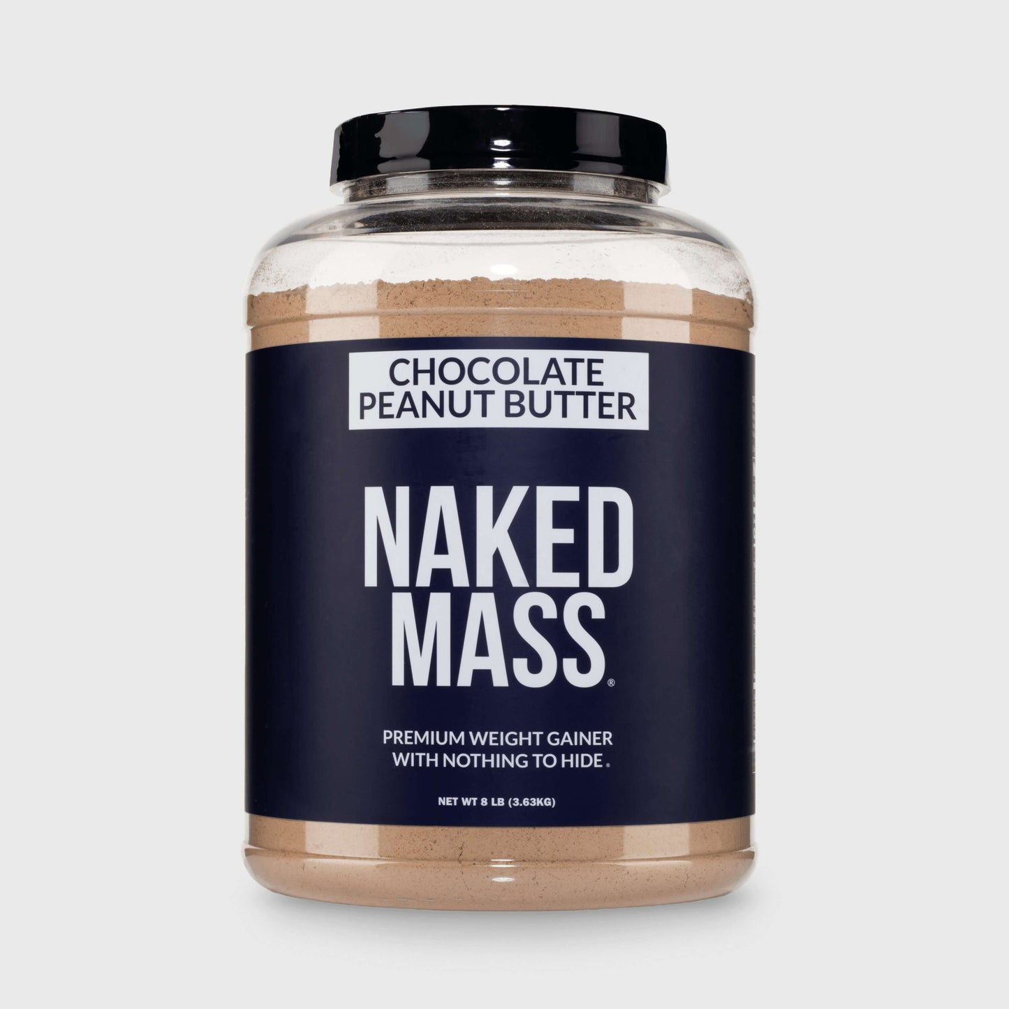 Chocolate Peanut Butter Mass Gainer Protein Supplement - Chocolate PB for Convenient High-Calorie Nutrition Shakes
