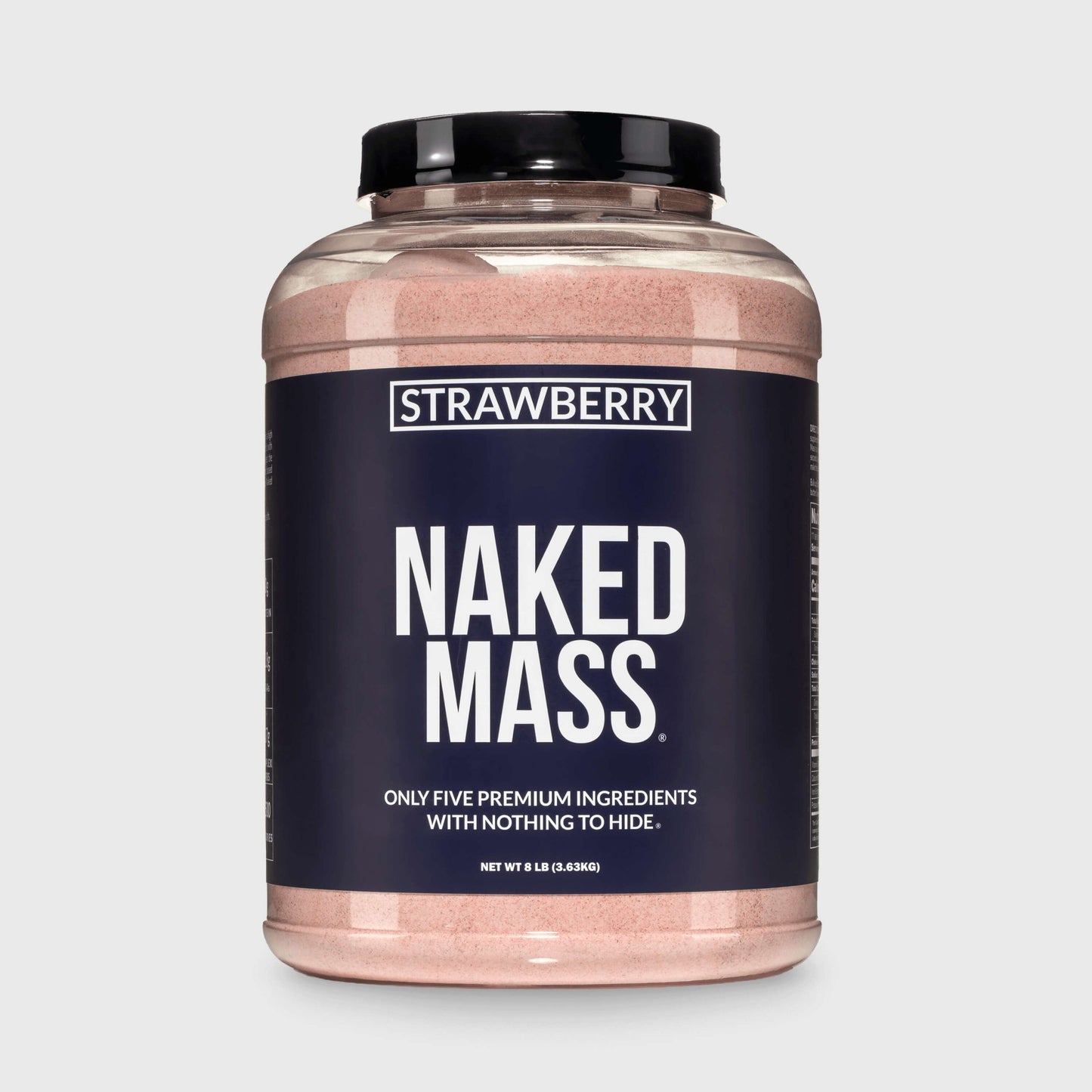 Strawberry Mass Gainer Protein Supplement - Strawberry for Convenient High-Calorie Nutrition Shakes