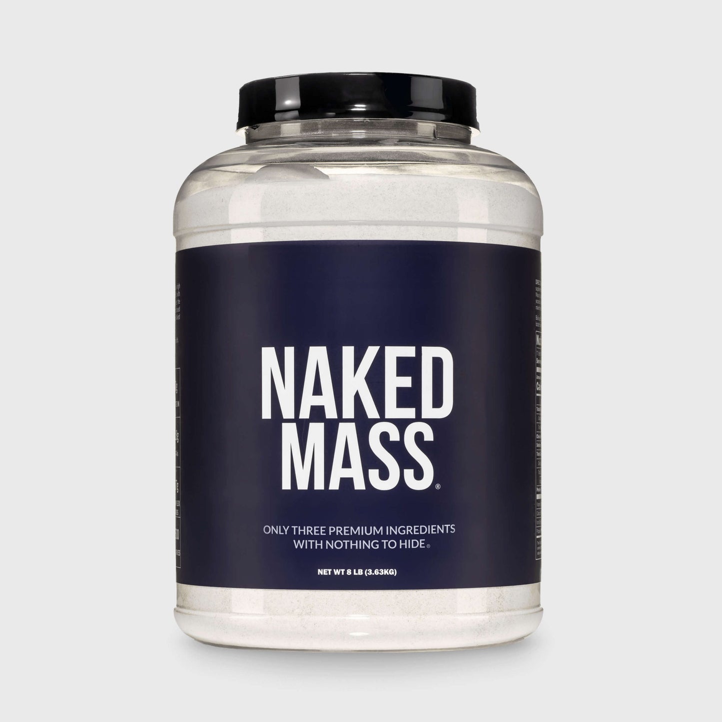 Mass Gainer Protein Supplement - Unflavored for Convenient High-Calorie Nutrition Shakes
