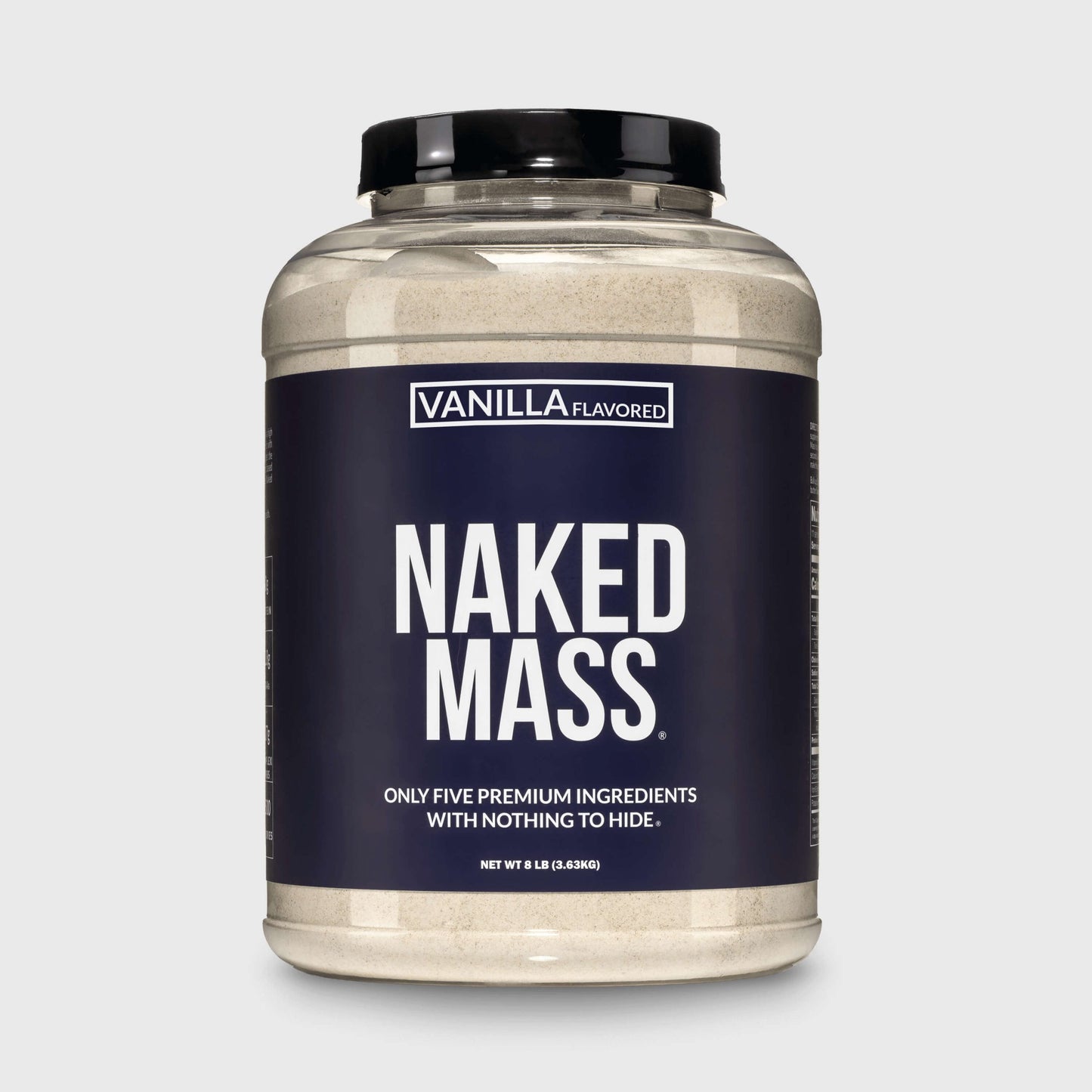 Vanilla Mass Gainer Protein Supplement - Vanilla for Convenient High-Calorie Nutrition Shakes