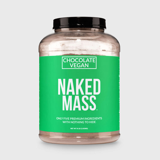 Chocolate Vegan Mass Gainer Supplement - Chocolate (Vegan) for Convenient High-Calorie Nutrition Shakes