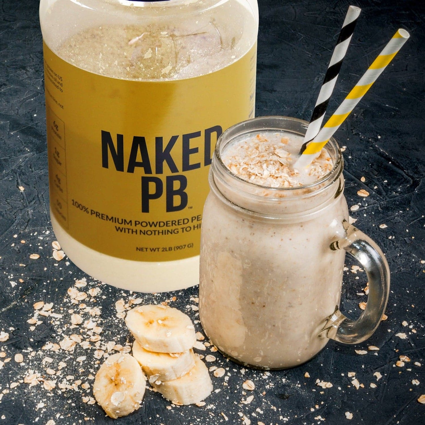 Powdered Peanut Butter - PB - 2 LB for Smooth Everyday Protein Shakes