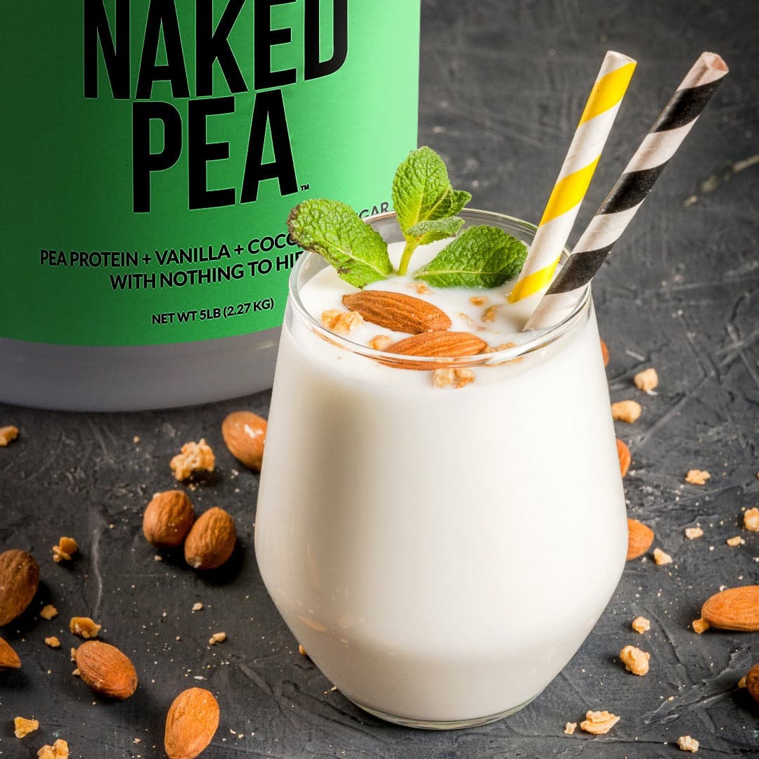 Vanilla Pea Protein Powder - Vanilla - Compact Size for Smooth Everyday Protein Shakes