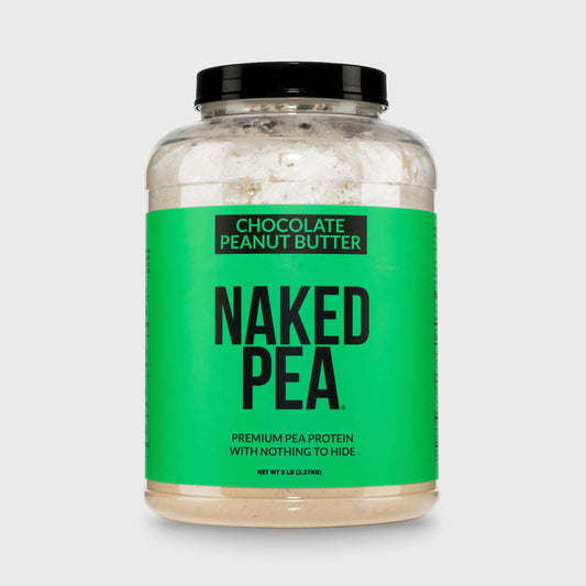 Chocolate Peanut Butter Pea Protein Powder - Chocolate PB - Chocolate Formula for Smooth Everyday Protein Shakes