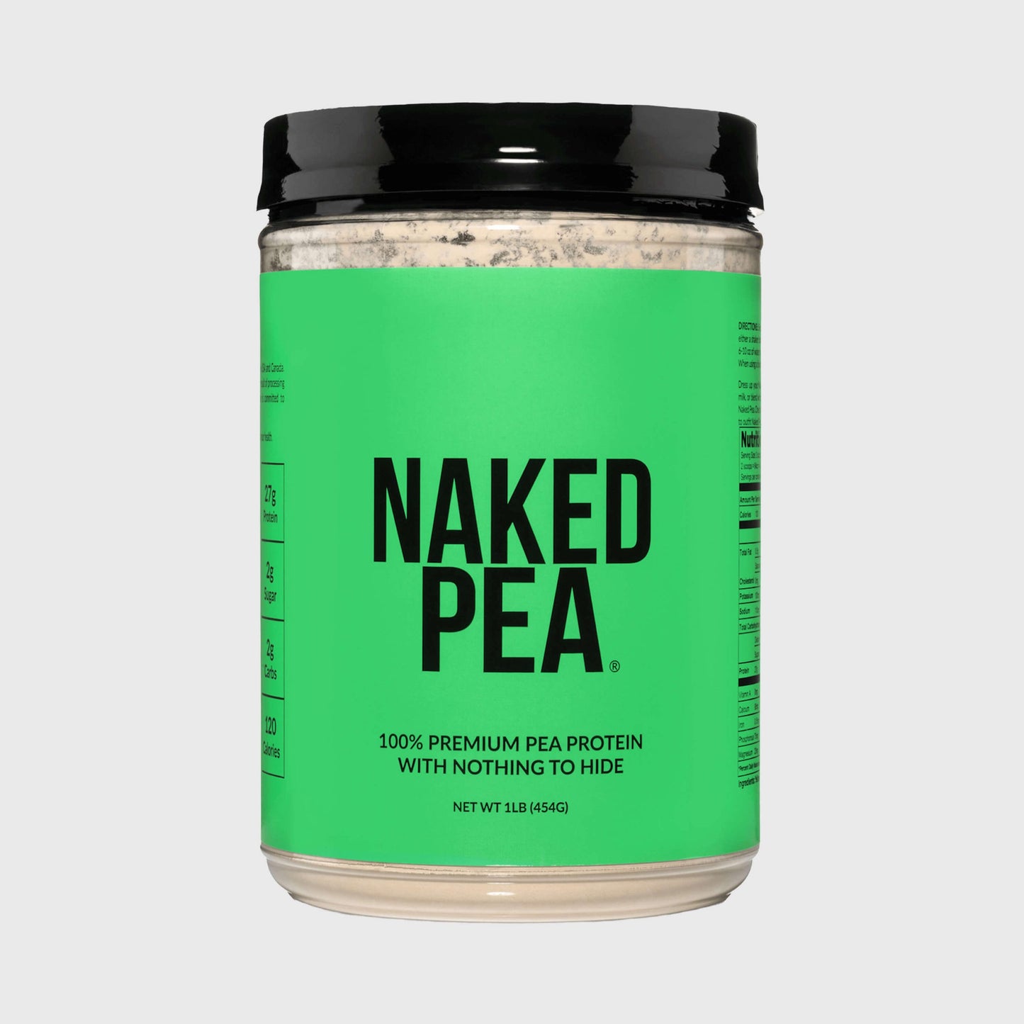 Pea Protein Powder 1lb - Unflavored for Smooth Everyday Protein Shakes