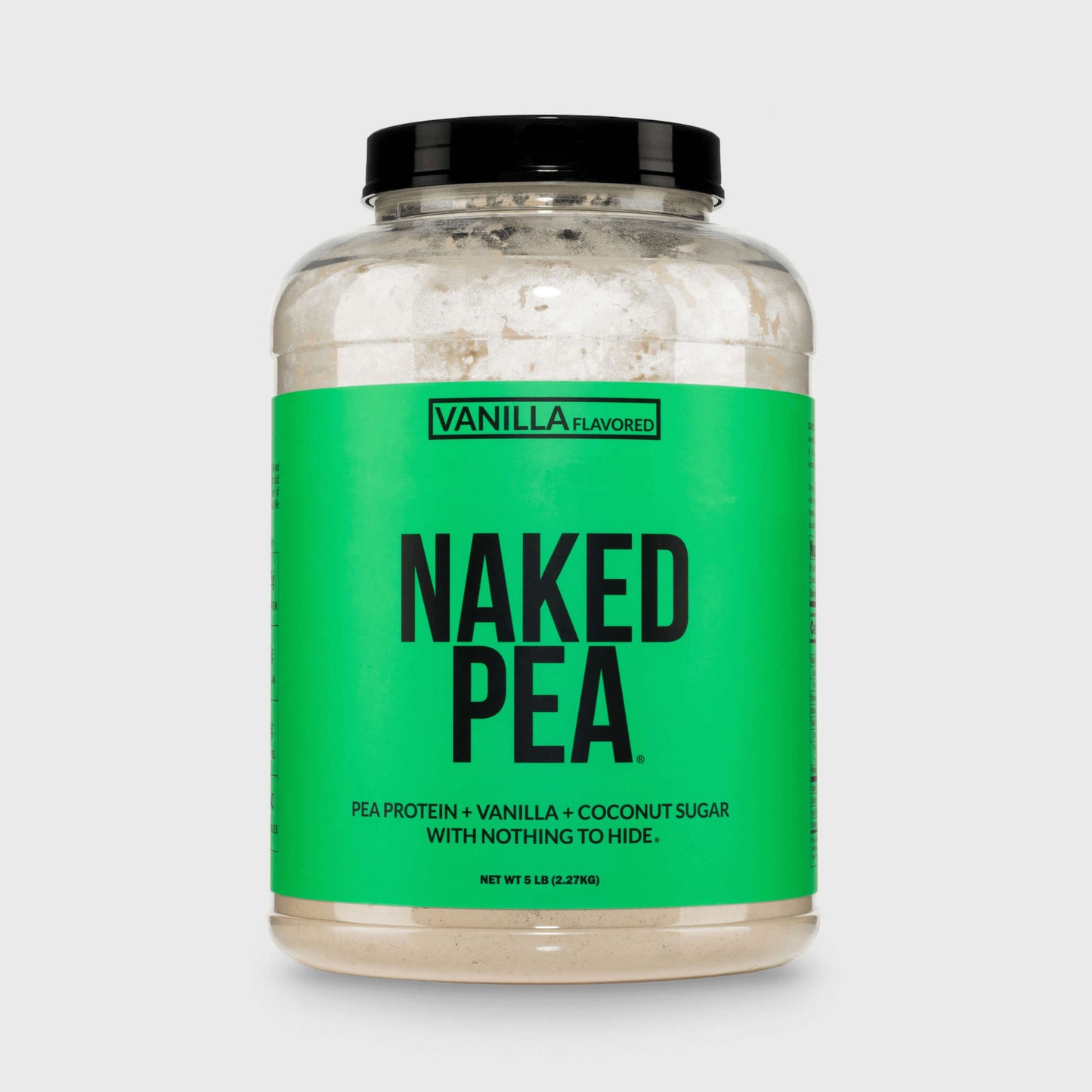 Vanilla Pea Protein Powder - Vanilla - Bulk Size for Smooth Everyday Protein Shakes