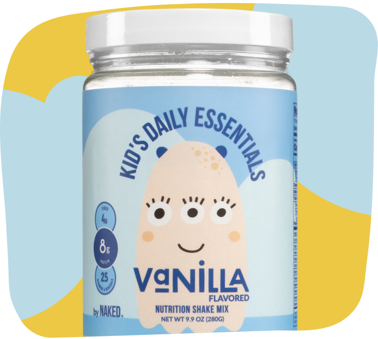 Kid's Nutrition Shake - Vanilla Formula for Convenient Everyday Kids’ Nutrition
