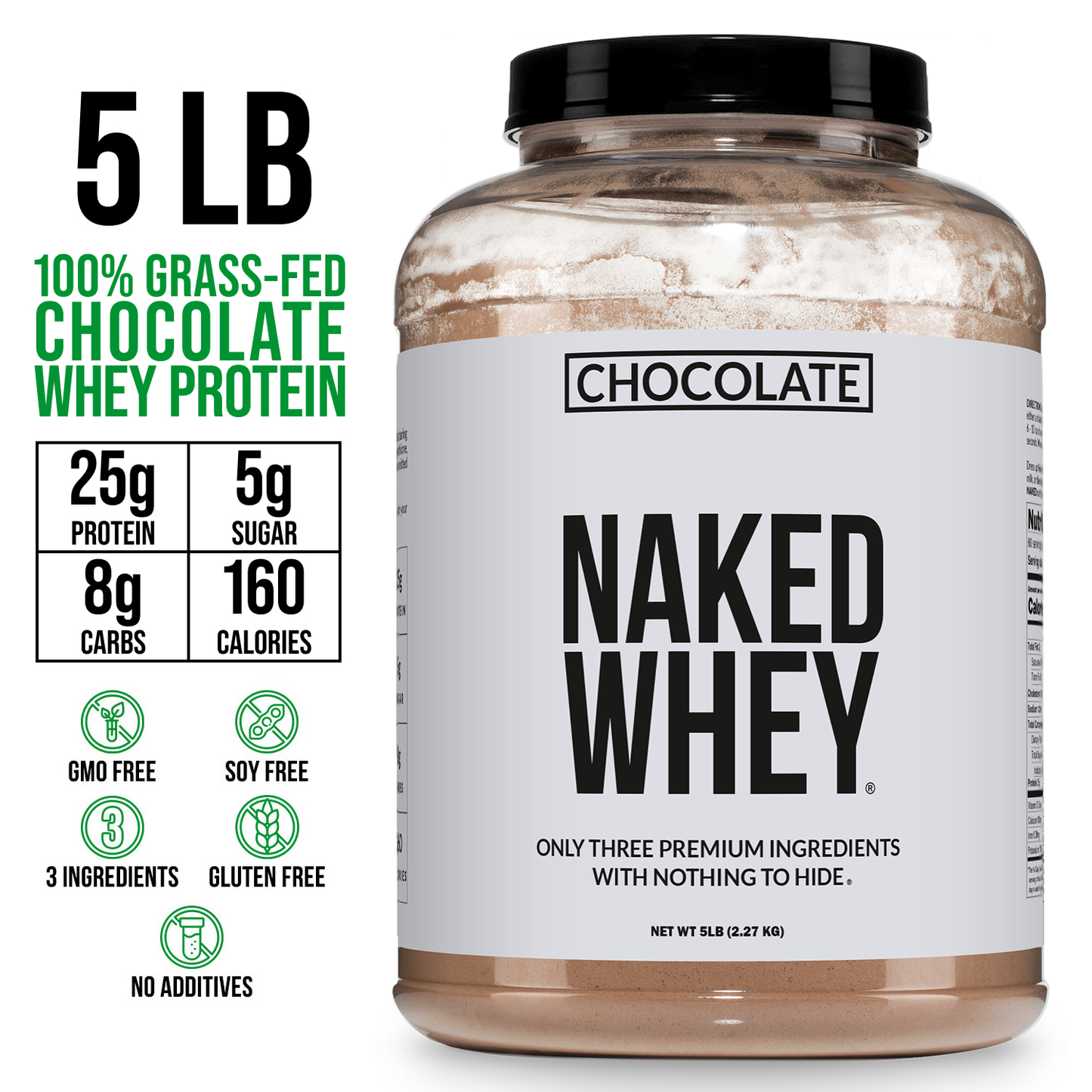 Chocolate Whey Protein Powder - Chocolate - Value Size for Smooth Everyday Protein Shakes