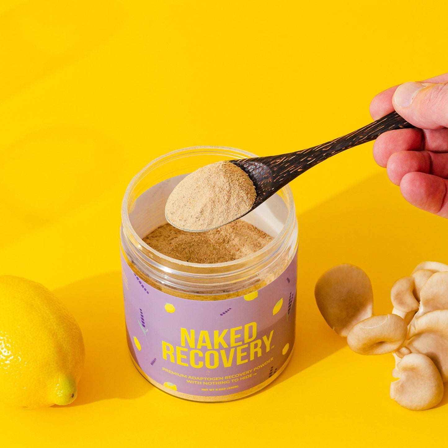 Mushroom Blend Supplement with Tart Cherry & Lemon Balm for Simple Everyday Nutrition Routines