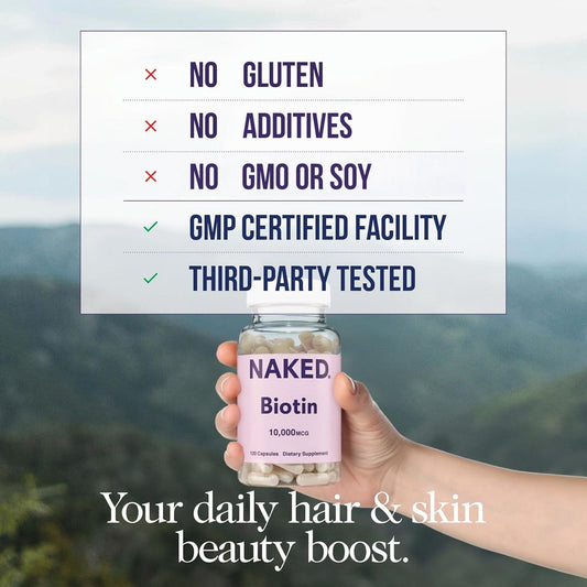 Daily Biotin Supplement - Biotin for Straightforward Everyday Nutrition