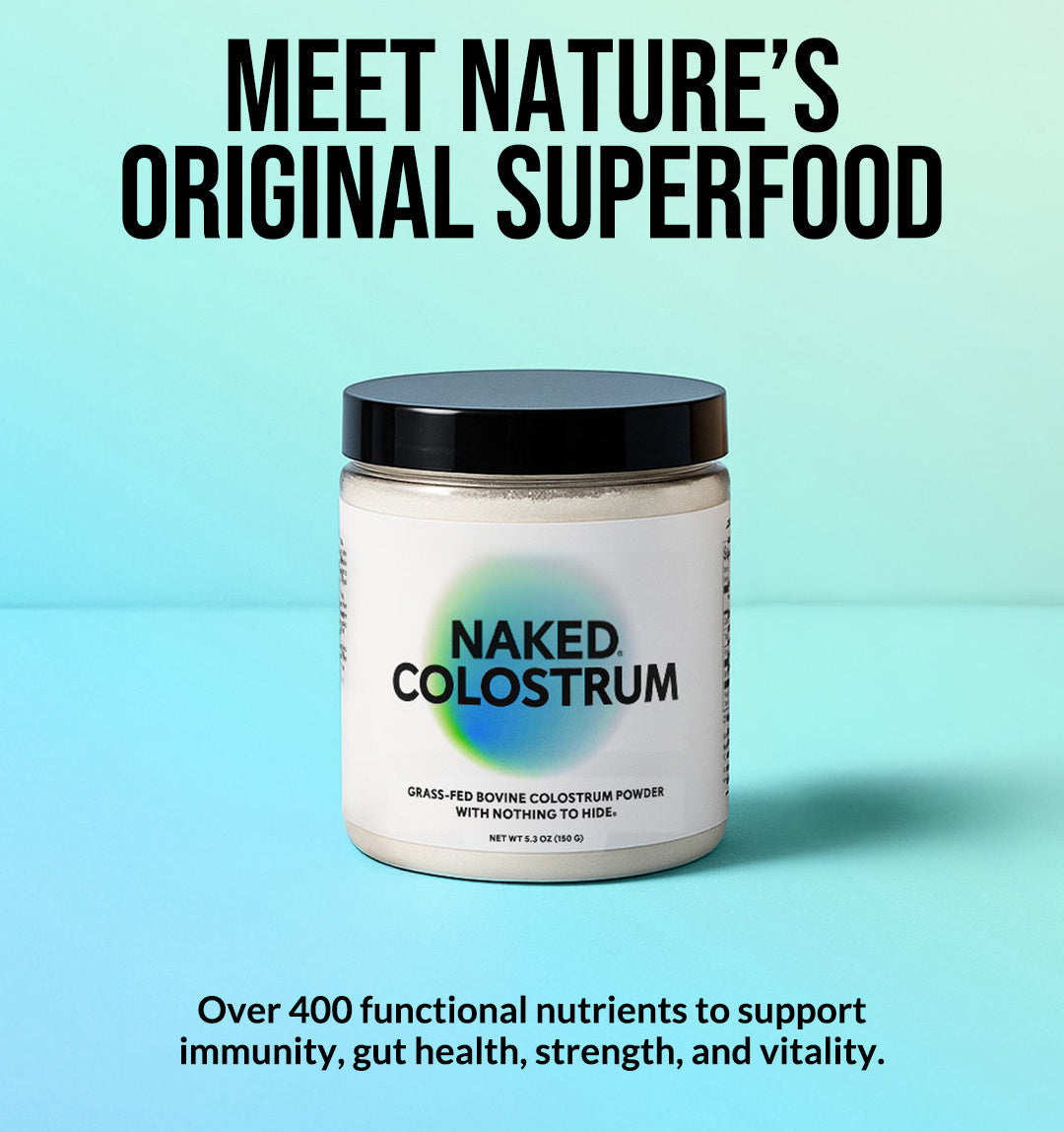Grass-Fed Colostrum Powder - Colostrum Powder for Easy Everyday Collagen Mixing