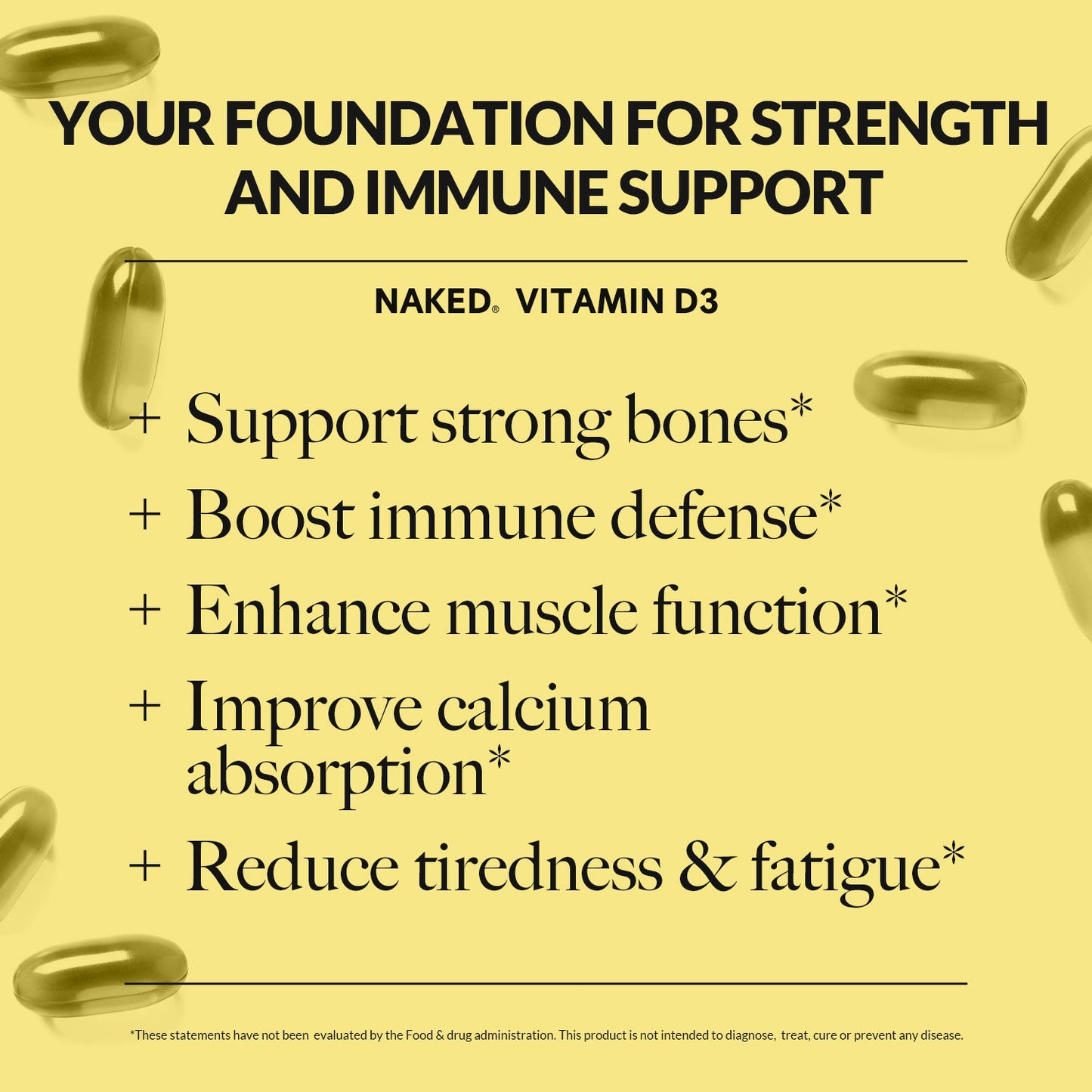 Daily Vitamin D3 Supplement - Vitamin D3 for Straightforward Everyday Nutrition