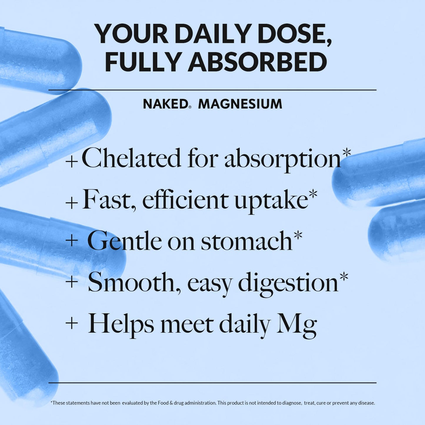 Daily Magnesium Supplement - Magnesium for Straightforward Everyday Nutrition