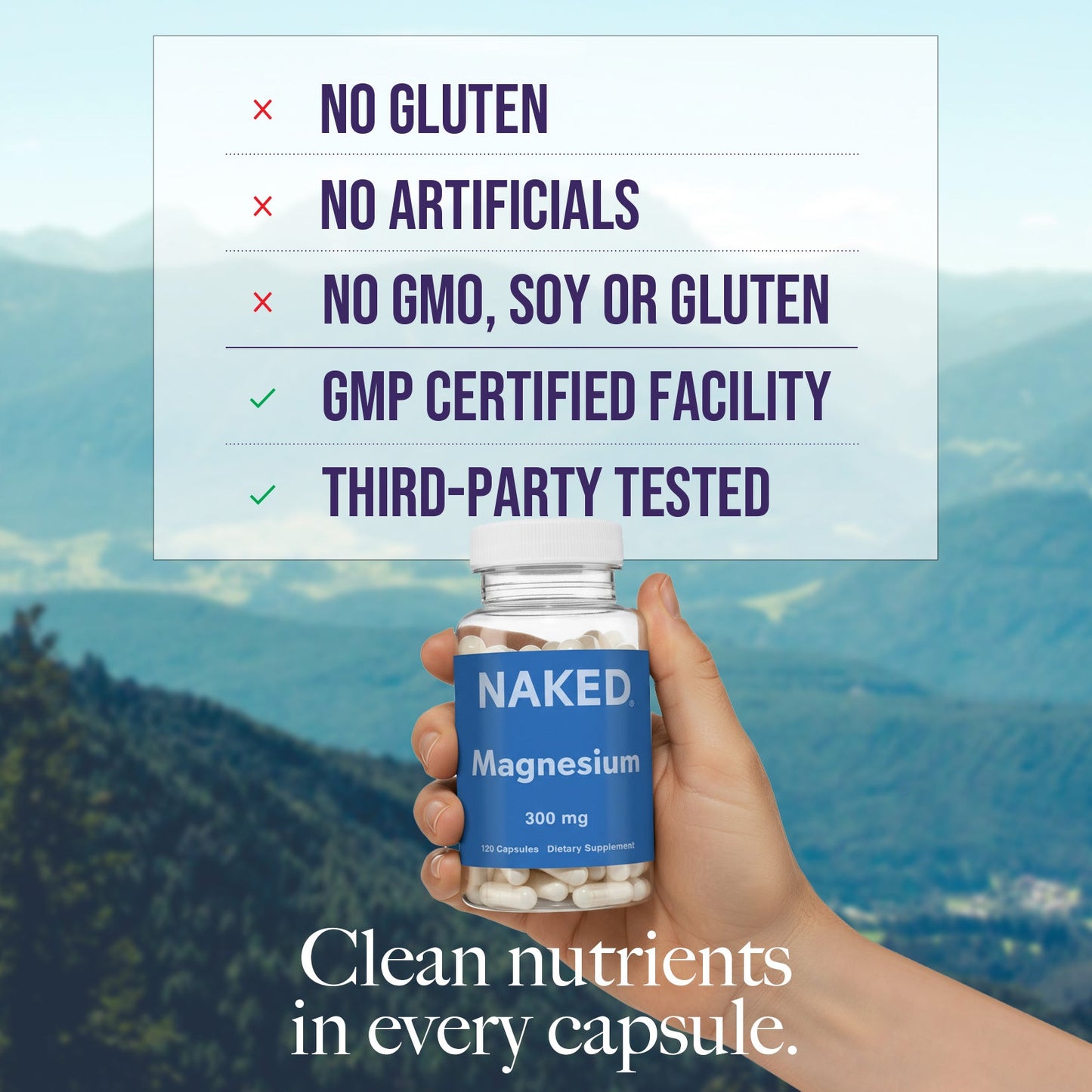 Daily Magnesium Supplement - Magnesium for Straightforward Everyday Nutrition