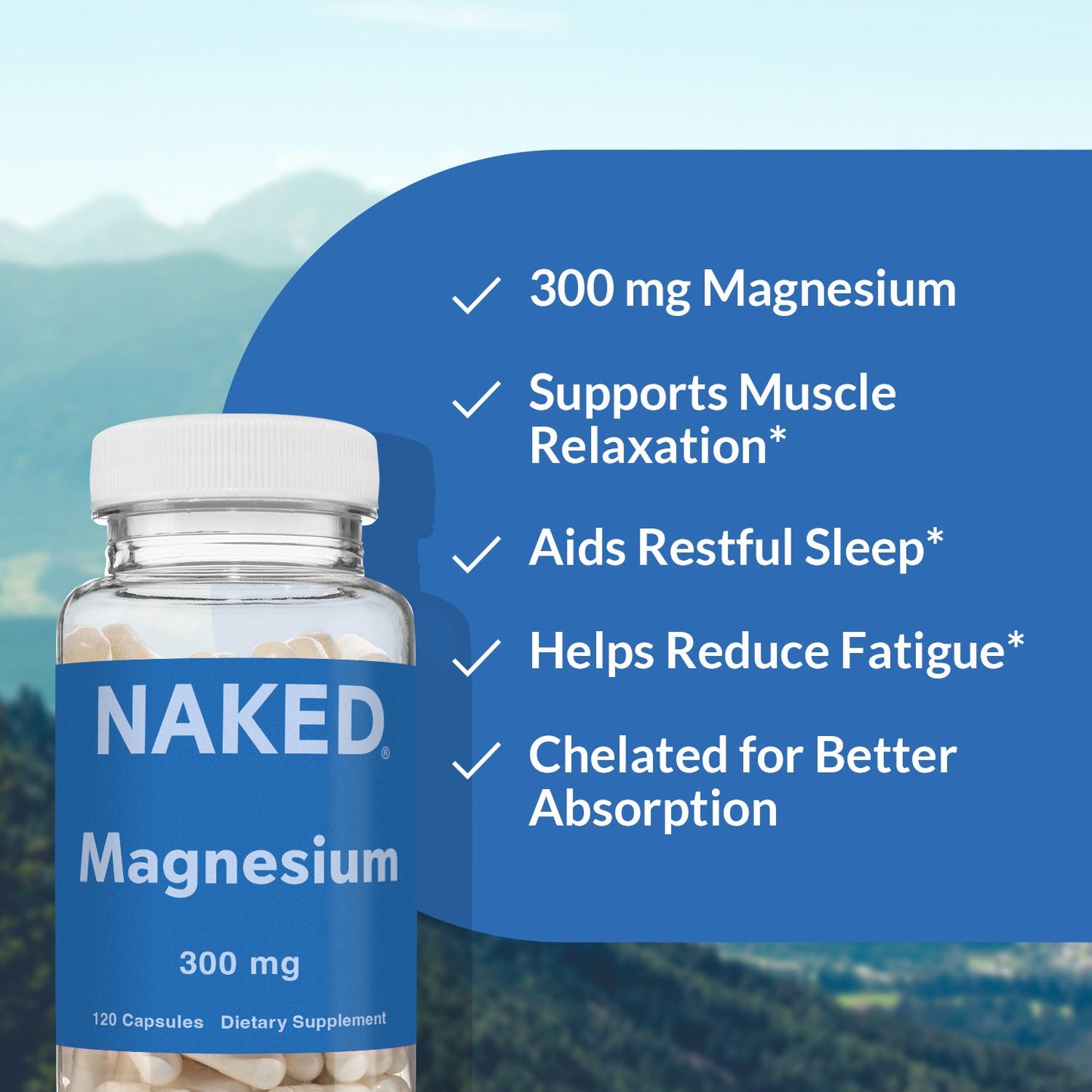 Daily Magnesium Supplement - Magnesium for Straightforward Everyday Nutrition
