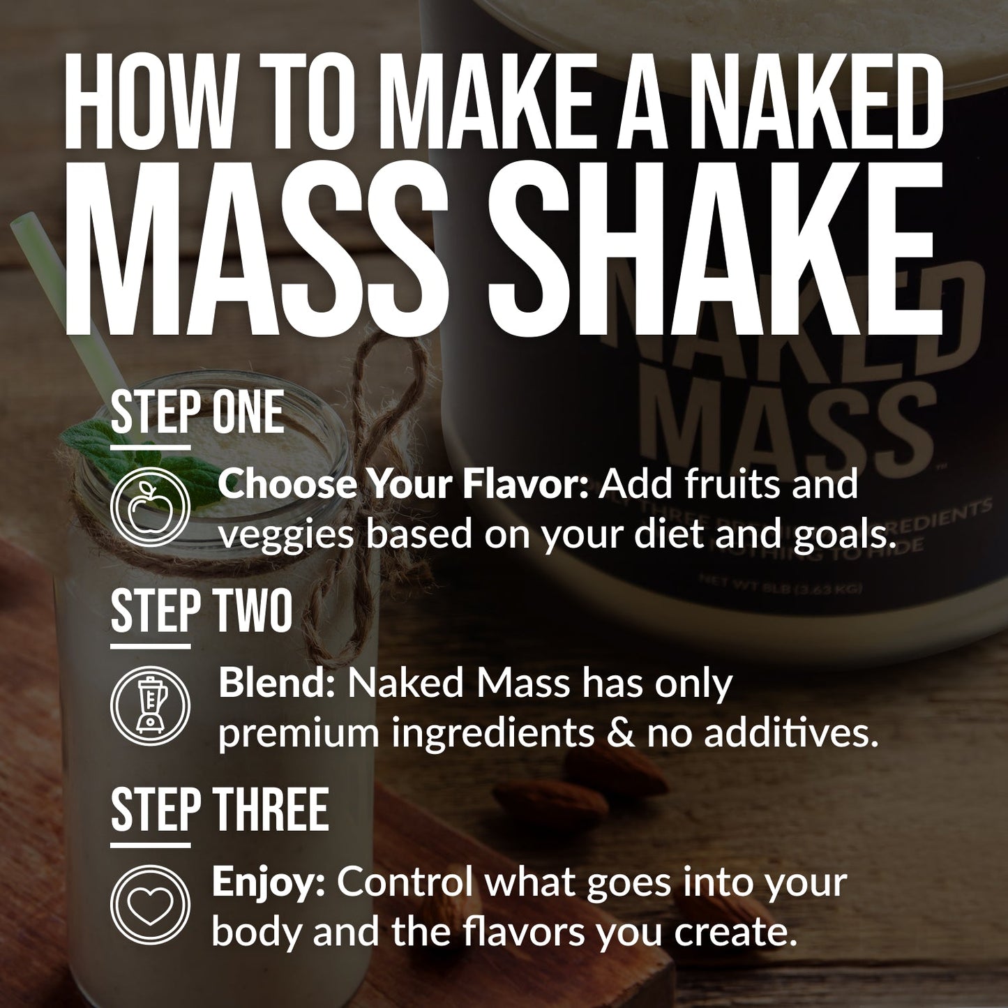 Strawberry Mass Gainer Protein Supplement - Strawberry for Convenient High-Calorie Nutrition Shakes