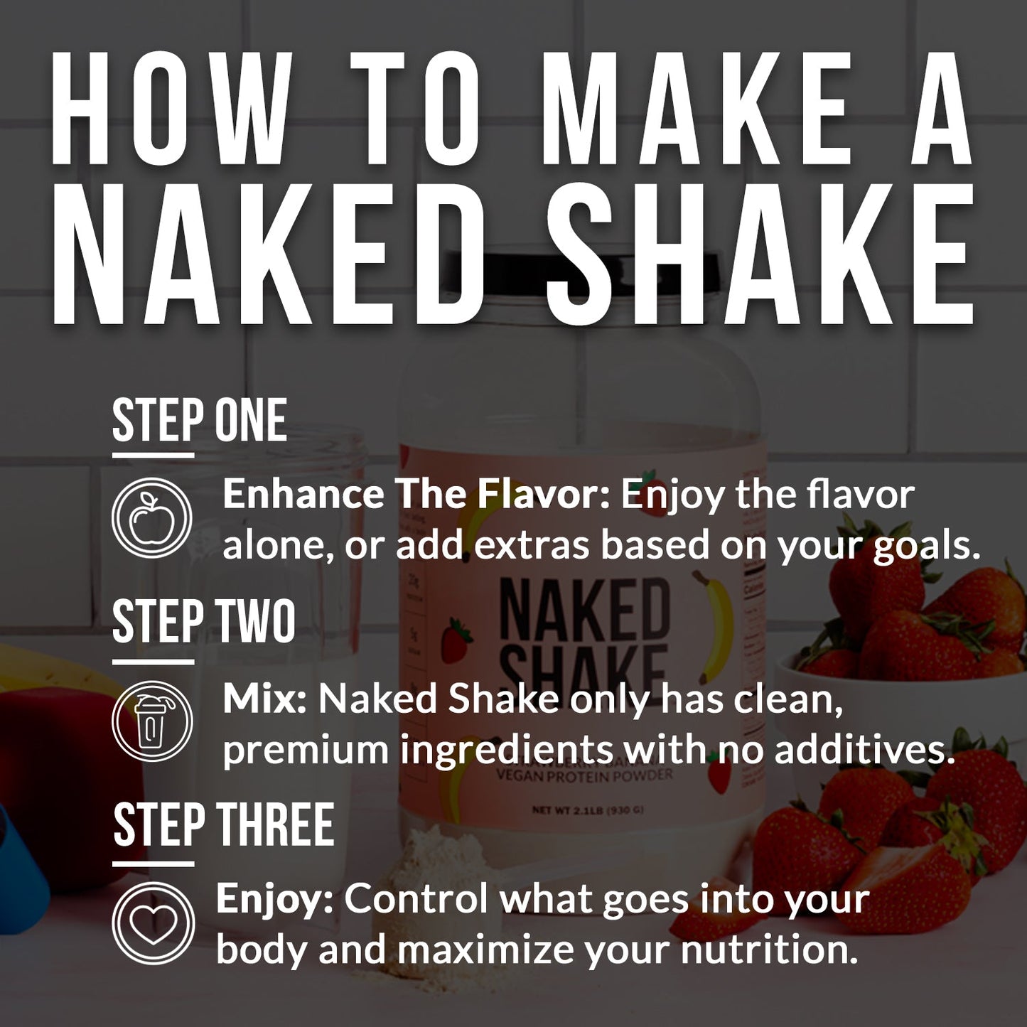 Strawberry Banana Protein Shake - Strawberry Banana for Convenient Everyday Nutrition