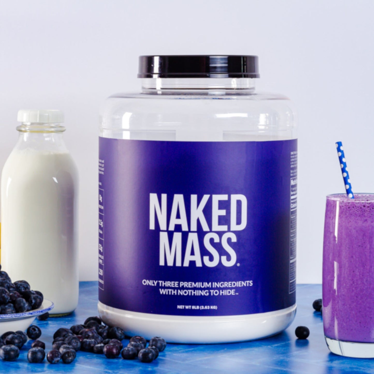 Chocolate Mass Gainer Protein Supplement - Chocolate for Convenient High-Calorie Nutrition Shakes